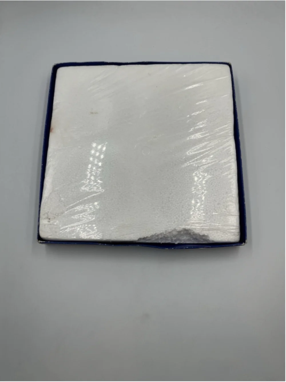 VTG Leonard Crystal Silver Plated 4 Coasters Starburst Pattern ITALY 25th Anniv